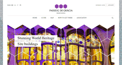 Desktop Screenshot of barcelonapaseodegracia.com